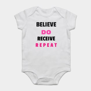 Believe do receive repeat Baby Bodysuit